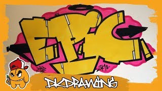 How to draw graffiti letters epic (Graffiti Tutorial) screenshot 3