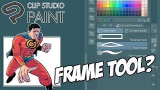 How to use the Frame Tool in Clip Studio Paint  Tips and Tutorial