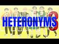 HETERONYMS | WORDS PRONOUNCED TWO WAYS