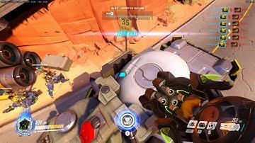 Overwatch Orisa BUG (moving payload)