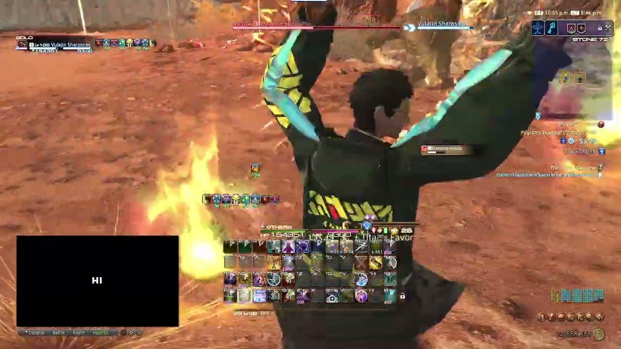 FFXIV - PT solo SMN Enlightened attempt #10 71-80