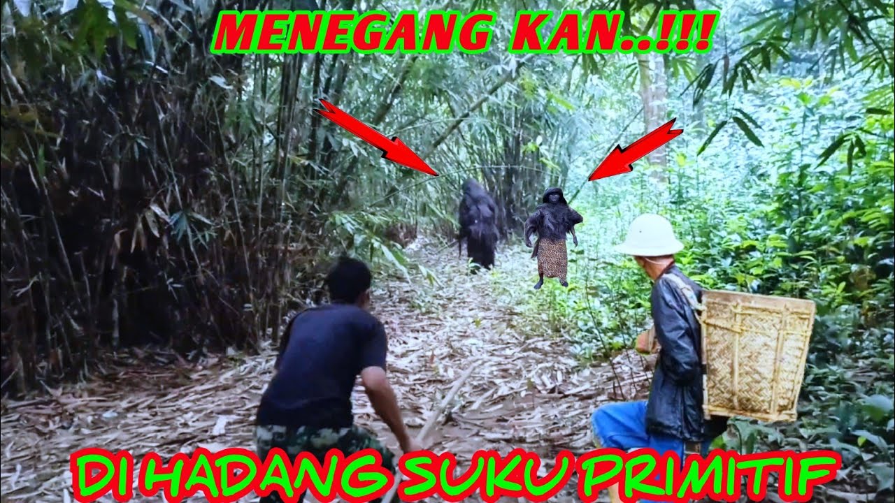 VIRAL❗ REKAMAN VIDEO AMATIR.. PENAMPAKAN MAKHLUK MENYERAMKAN DI HUTAN