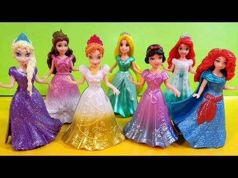 disney-frozen-magiclip-dolls-princess-elsa-anna-ariel-rapunzel-belle-snow-white-merida-dolls