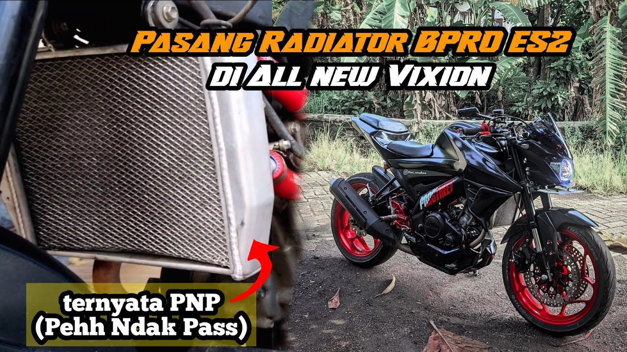 Ganti radiator bpro all new Vixion, apa PNP ❓#vixion #vixionmodifikasi #motovlog #yamaha #yamahar1