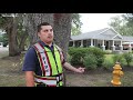 Conway Fire Department demonstrates how and why they connect to hydrants to fight fires