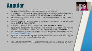 Instalación Visual Studio Code, Node JS y Angular Guide
