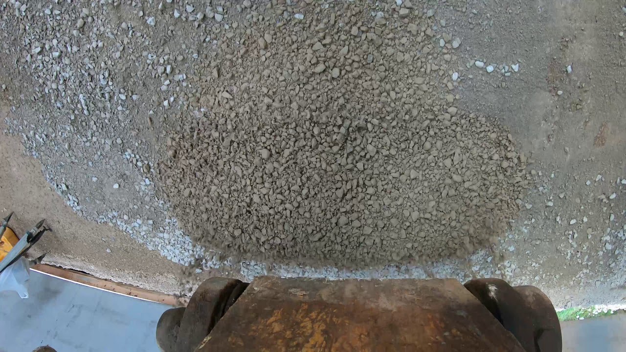 Stoning up grain store and getting it ready for concrete