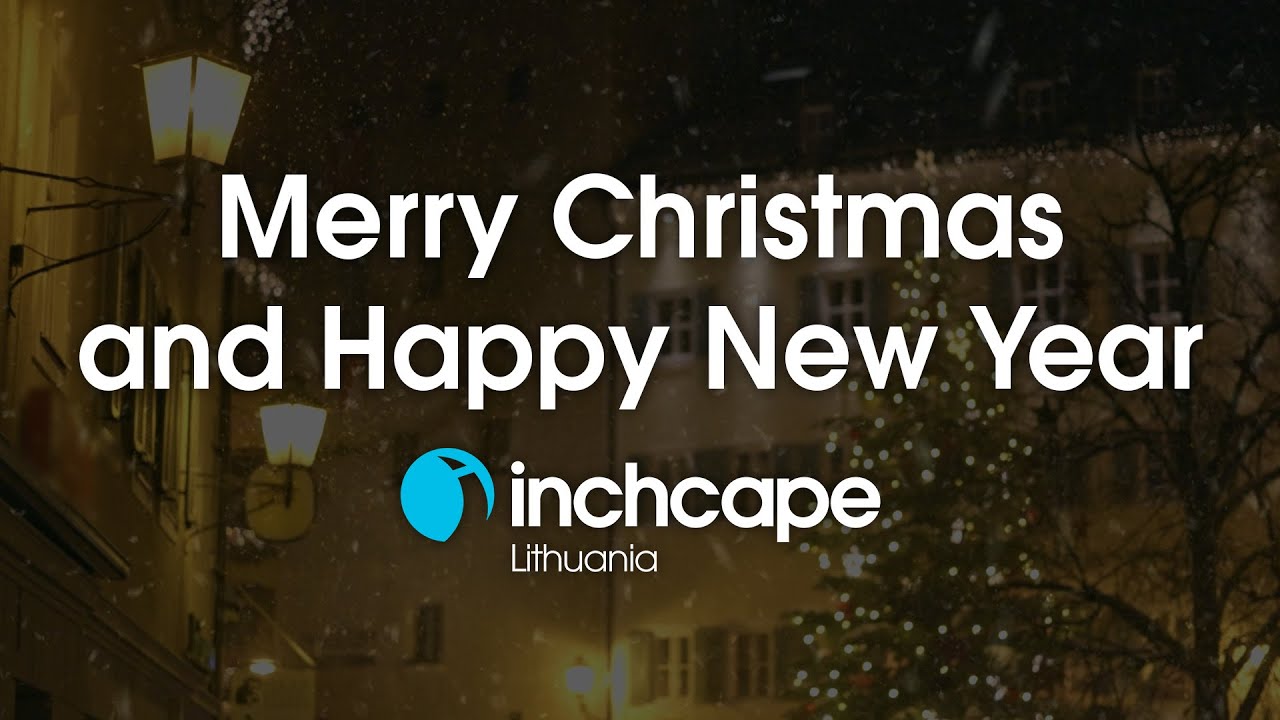 Merry Christmas and Happy New Year. Inchcape Lithuania