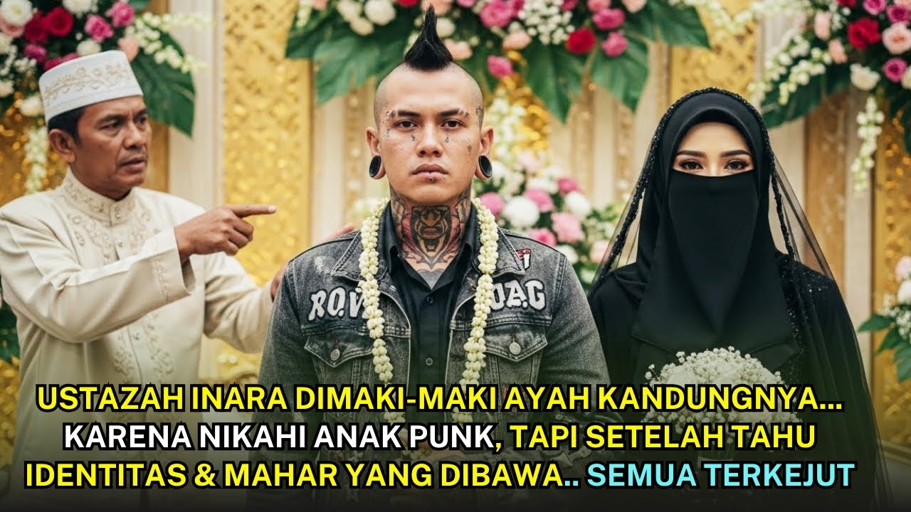 Ustazah Inara Dihina Ayahnya Karena Nikahi Anak Punk, Tapi Saat Maharnya Dibuka Semua Terkejut!