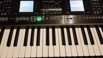 Roland EA7 - Factory Demo 2018