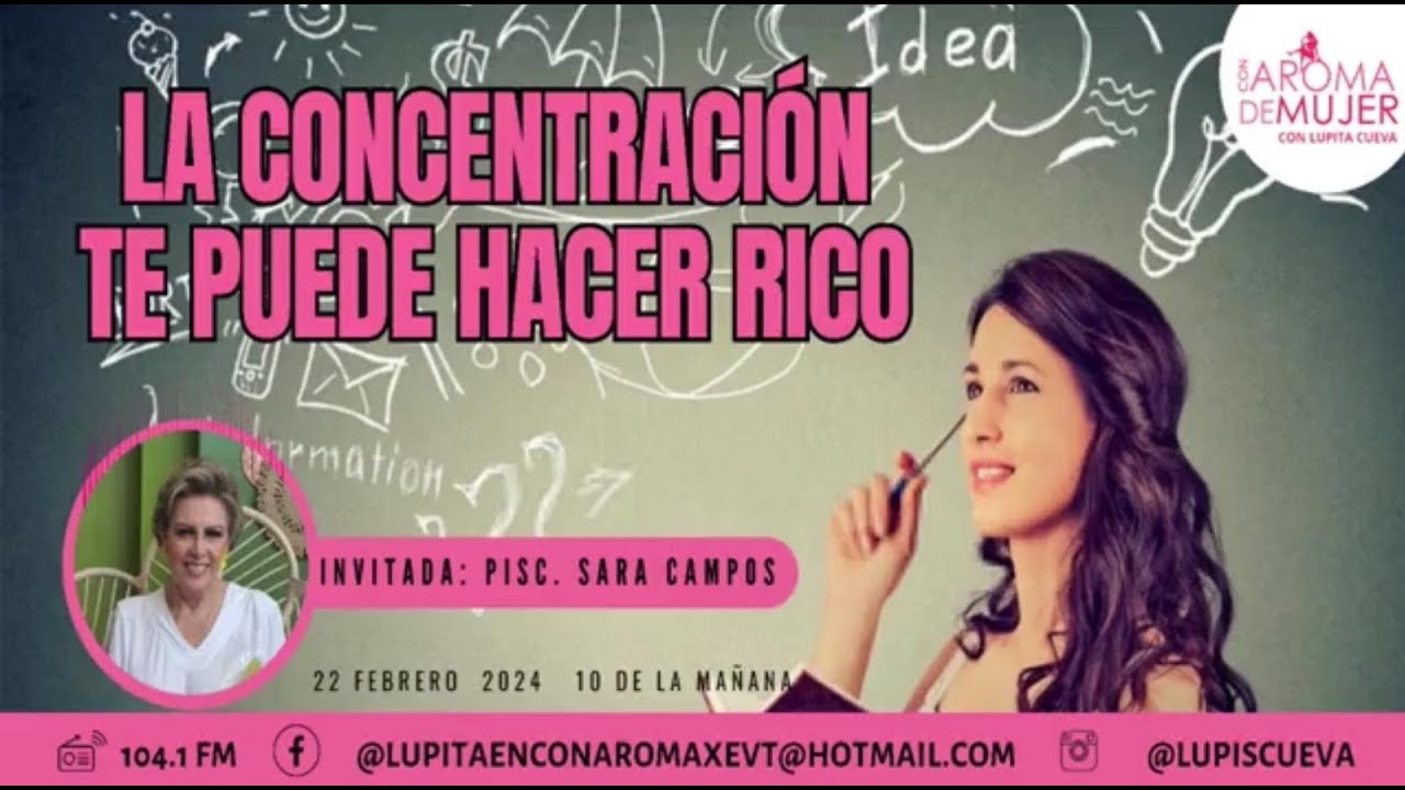 La concentración te puede hacer rico. Jueves 22 de febrero del 2024. # ...