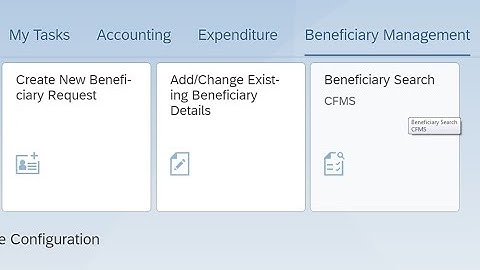 Beneficiary Management