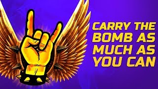 Best strategies to carry the bomb in Heavy Metal Machines screenshot 4