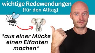 Besser Deutsch sprechen | 20 Redewendungen für den Alltag by Benjamin - Der Deutschlehrer 104,707 views 7 months ago 11 minutes, 17 seconds