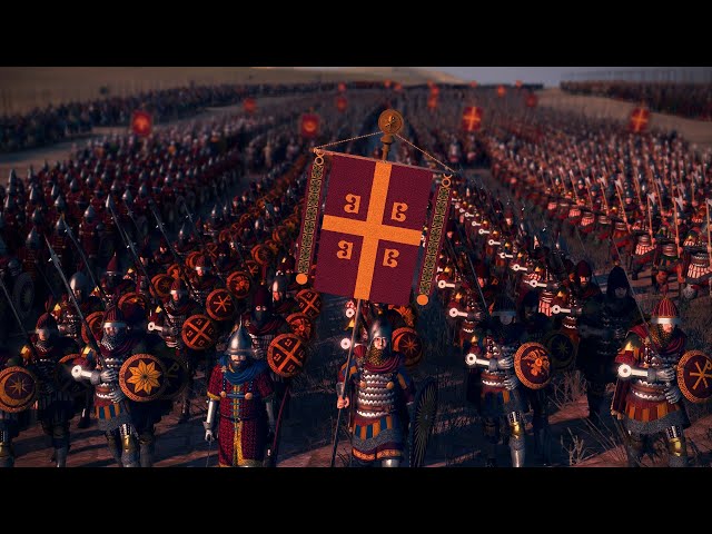 The Battle of Manzikert 1071 AD l Byzantine vs Seljuk l Historical Cinematic Battle class=