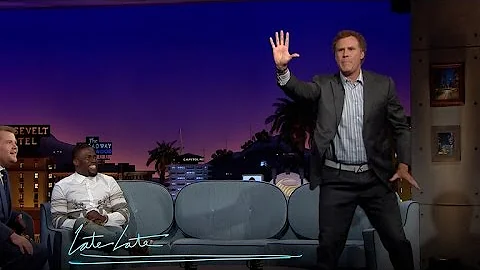 Will Ferrell and Kevin Hart Compare Basketball Skill Sets