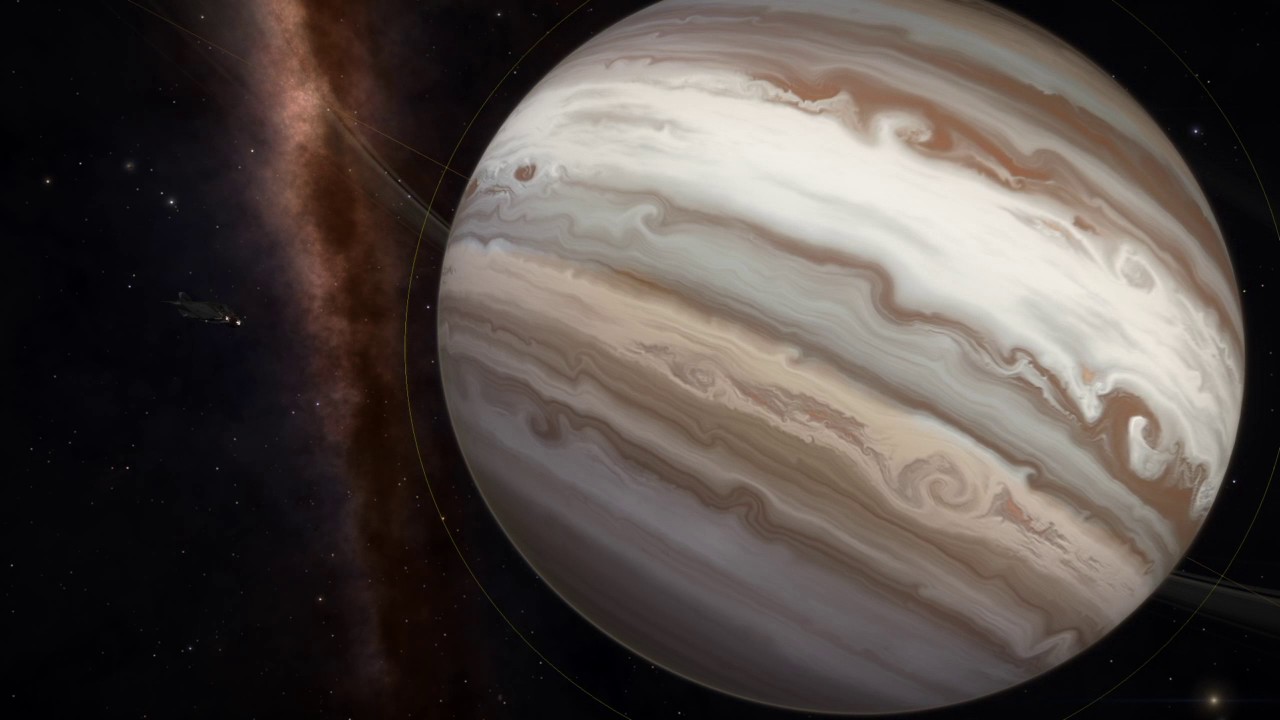 Elite Dangerous Jupiter Fly by YouTube