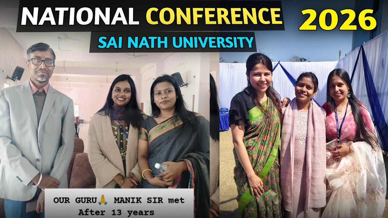National Conference 2026 Sai Nath University | Herbal medicine 💊 💉 | Anupama Kumari