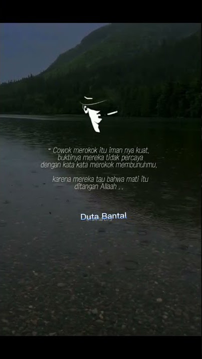 #perokok pasti iman ny kuat