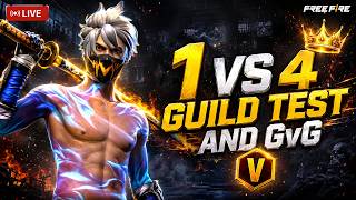 1 VS 4 GUILD TEST RG ESPORTS ON TOP AND GVG CHALLENGE