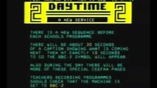 BBC2 CEEFAX Daytime on 2 Information Pages (19th September 1983)