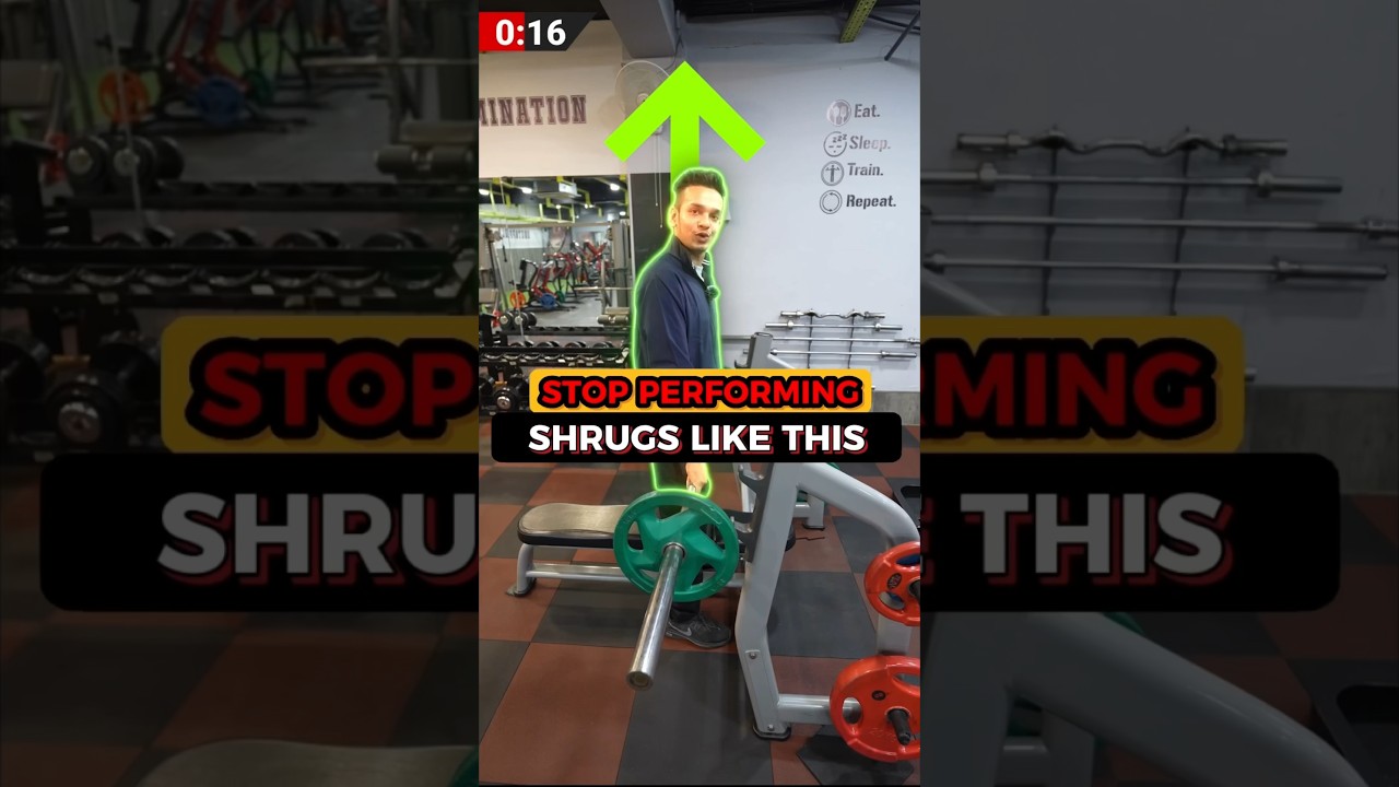 Stop Performing Barbell Shrugs. 