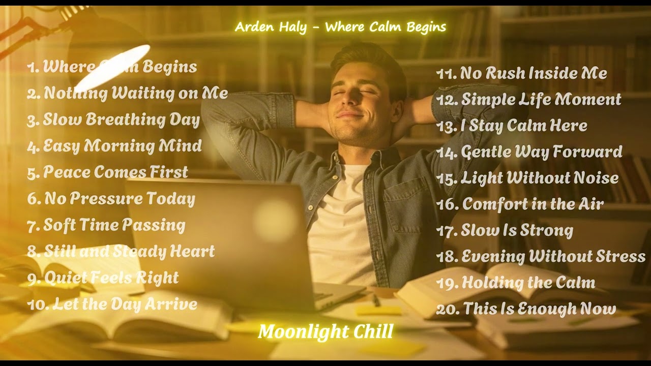 Arden Hale -  (  Where Calm Begins ) Song Relaxing Chill Chill