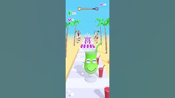Most Satisfying Mobile Gameplay Juice Run Level 2 #gameplay #juicerun