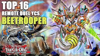 Yu-Gi-Oh! BEETROOPER TOP 16 REMOTE DUEL YCS DECK PROFILE! 15-YEAR-OLD STUDENT TOPS YCS! JAMIE HUNTER