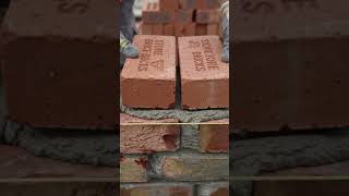 250mm Thickneaa stone brick wall construction work.