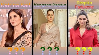 Highest Paid Bollywood Actress For Per Movie 2023