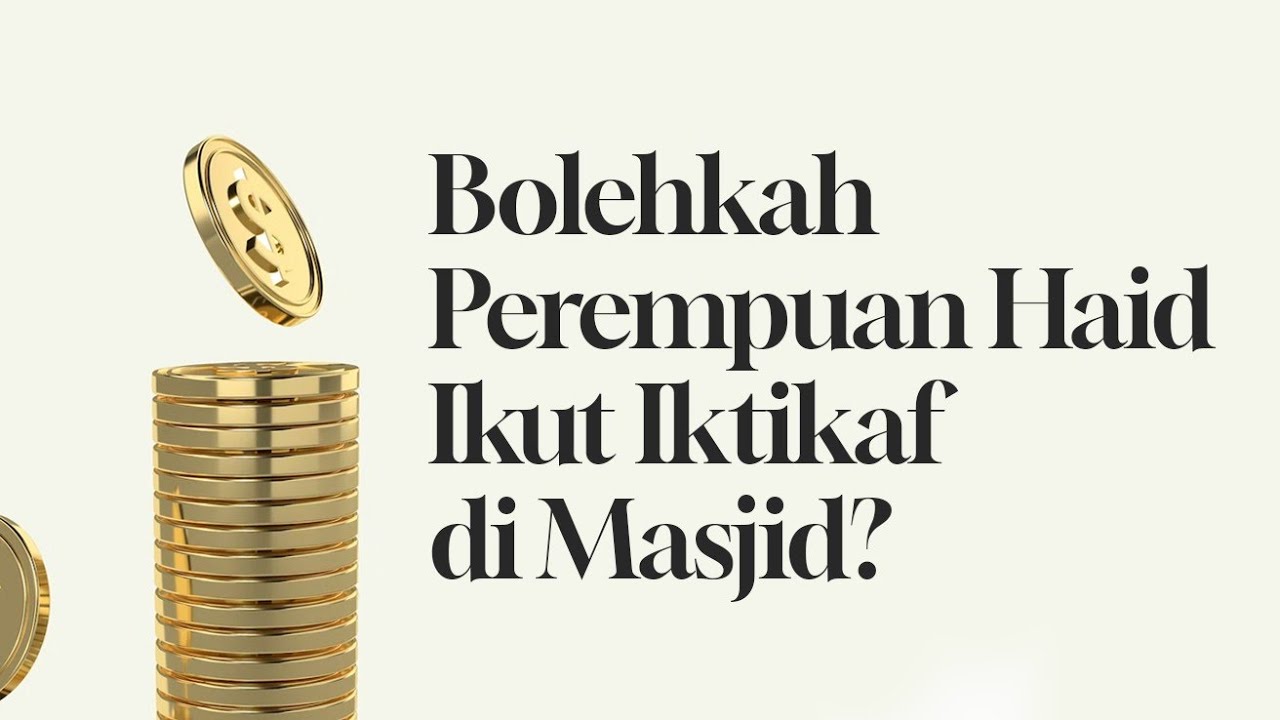 ⁣Bolehkah Perempuan Haid Ikut Iktikaf di Masjid?