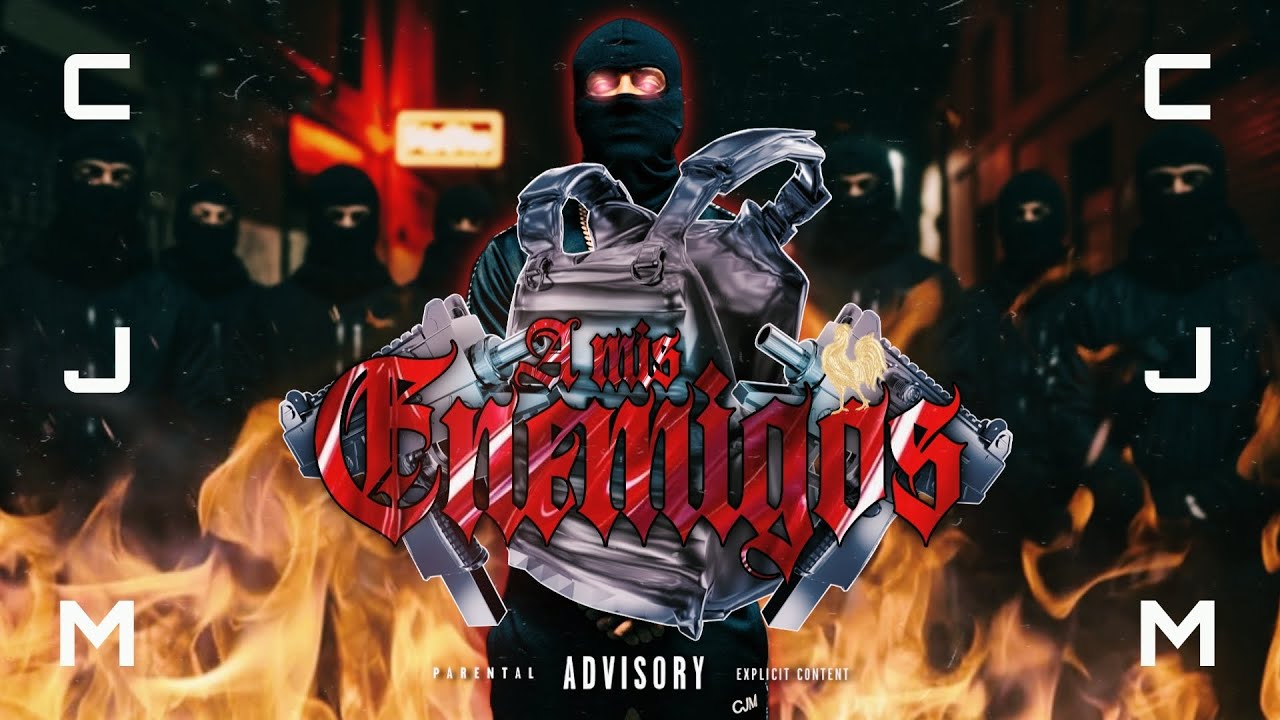 CJM - A MIS ENEMIGOS | Corrido Tumbado (Visualizer)