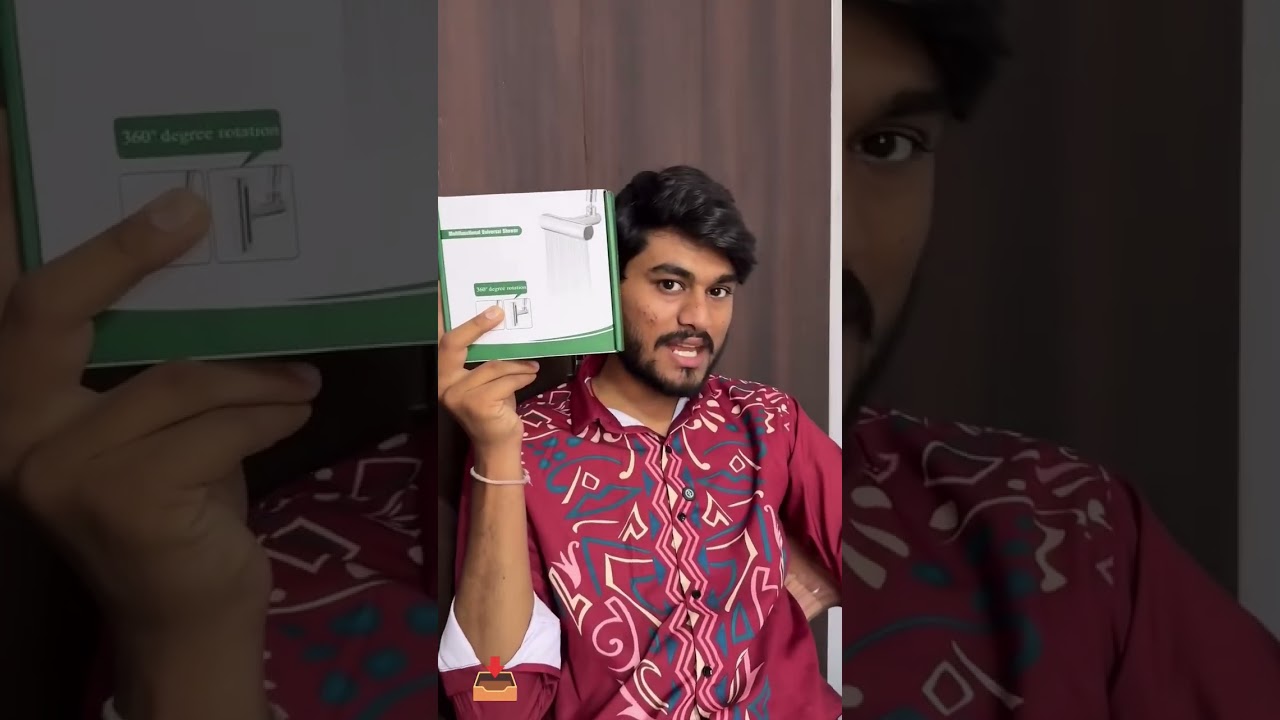 💦 📦 Includes: 1x Waterfall Faucet 