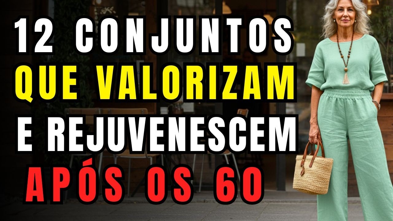 12 Conjuntos que Toda Mulher de 60+ Deveria Ter no Armário