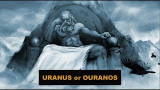 Ur Or Ouranos The Primal Greek God Personifying The Sky