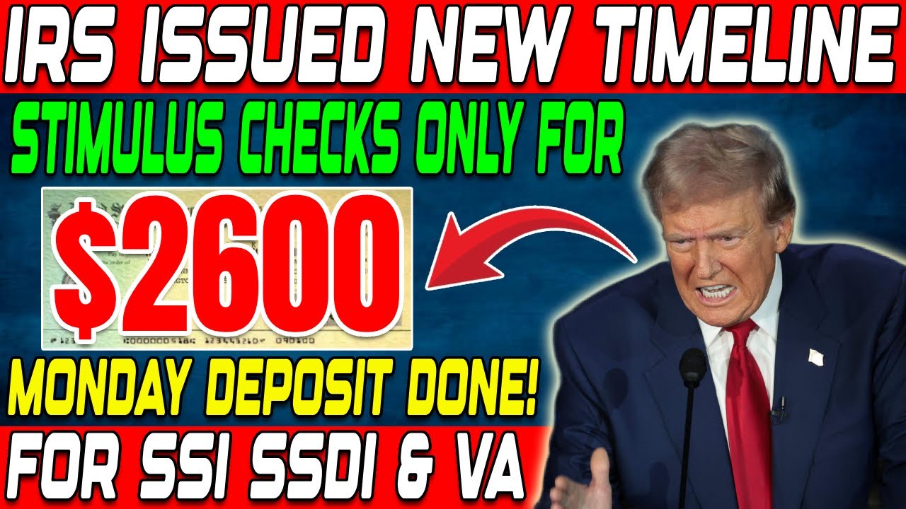 IRS Added New Timelines - Get $2600 Stimulus Check Before March 1st ...