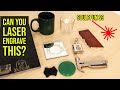 10 EXTRAORDINARY MATERIALS You Didn't Think You Could LASER ENGRAVE! (Sculpfun S9)