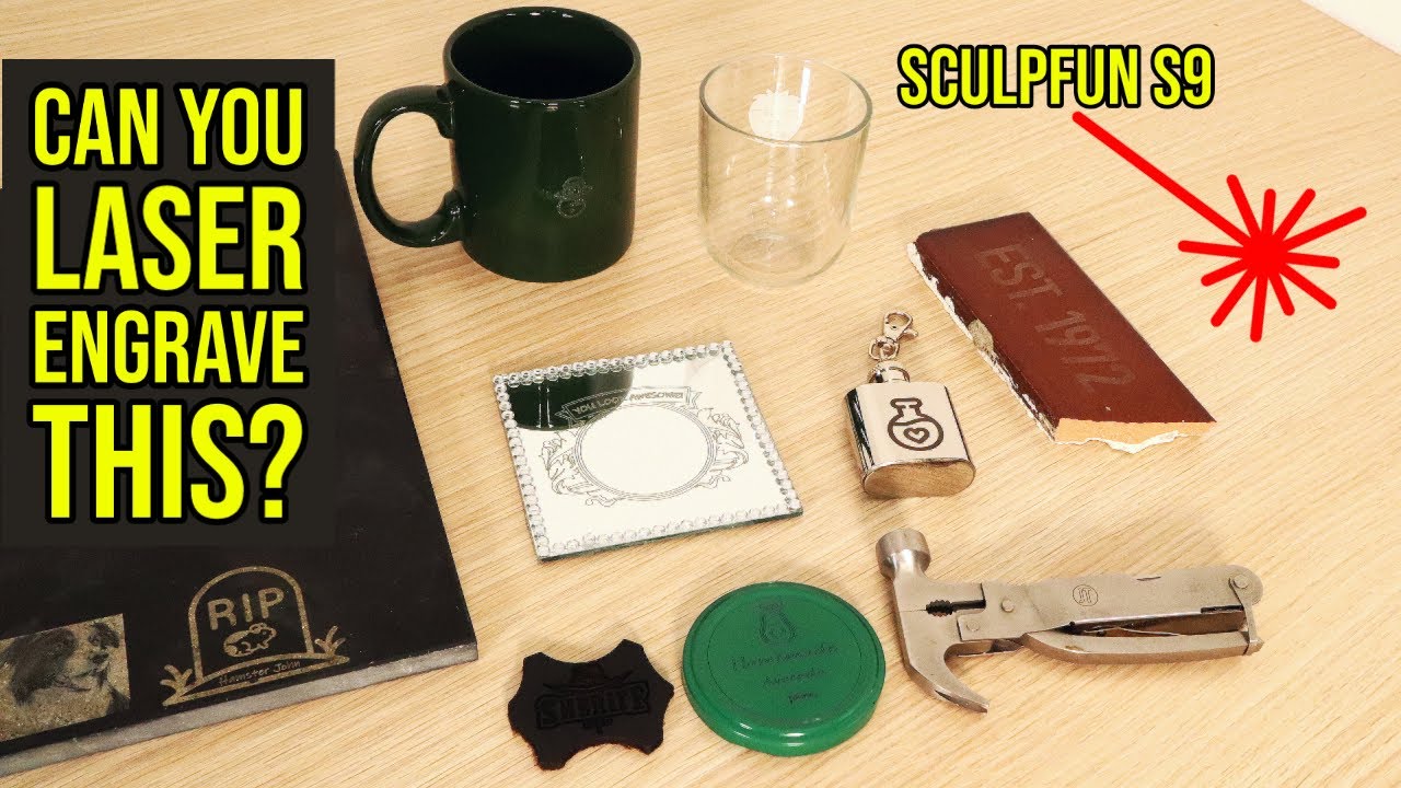 Laser engravings within everyone's reach with SCULPFUN S9, at a