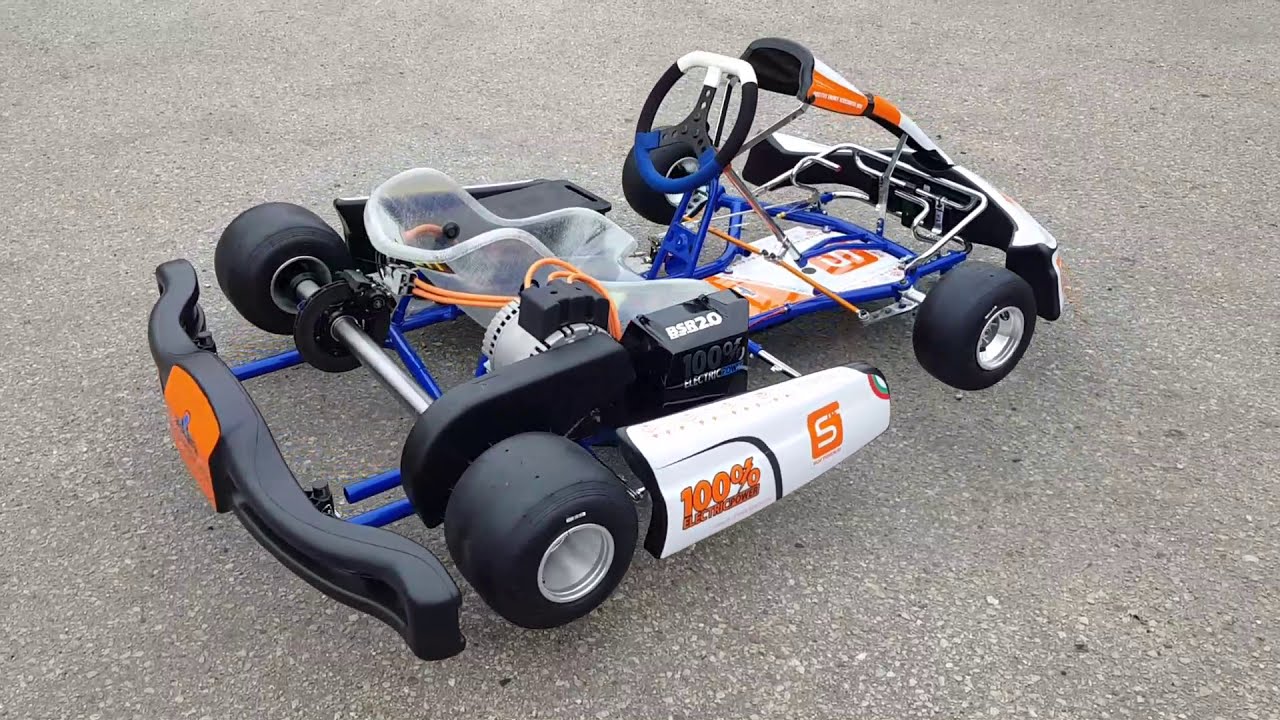 15kW Electric Race Kart BSR 2.0 (ready to race) YouTube