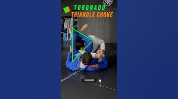 Tornado Triangle Choke from Lasso Guard 🌪️🔺 #jiujitsu #submission #martialarts