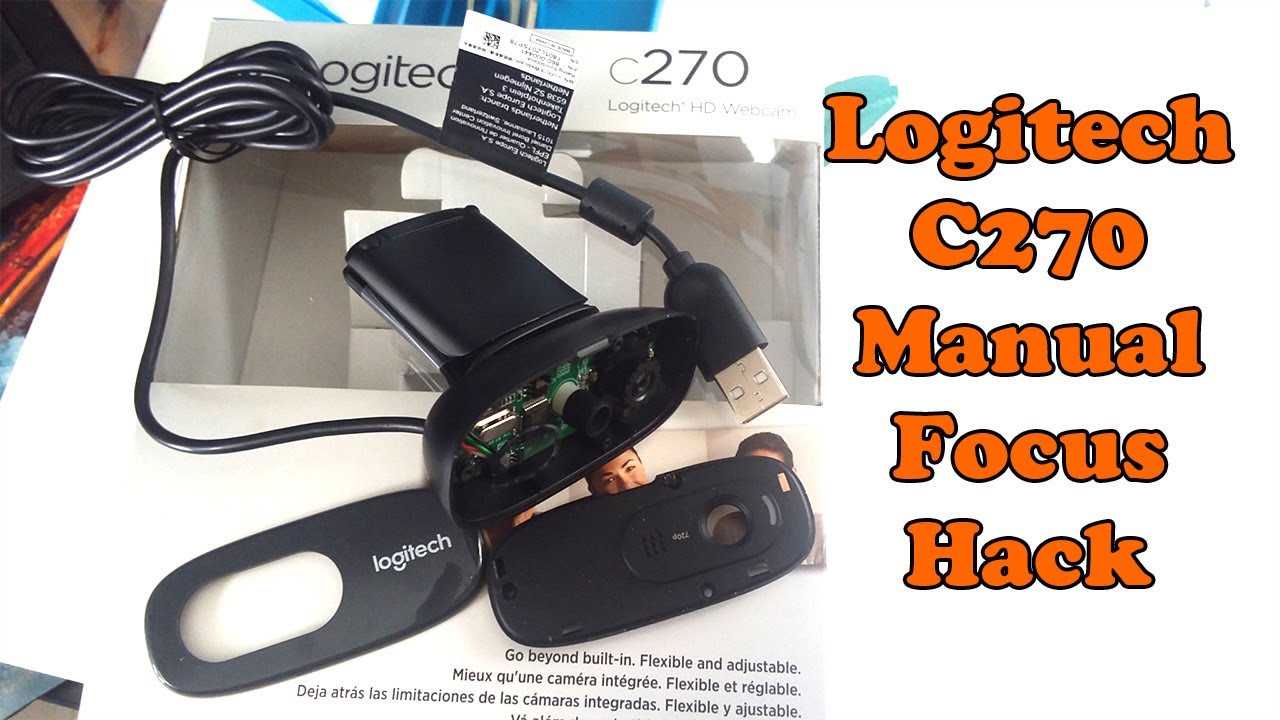 Webcam Manual Focus YouTube