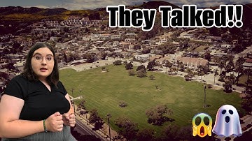 3,000 Bodies Beneath This Park... And They Spoke to Me! 😱 | Haunted Cemetery Park Ventura