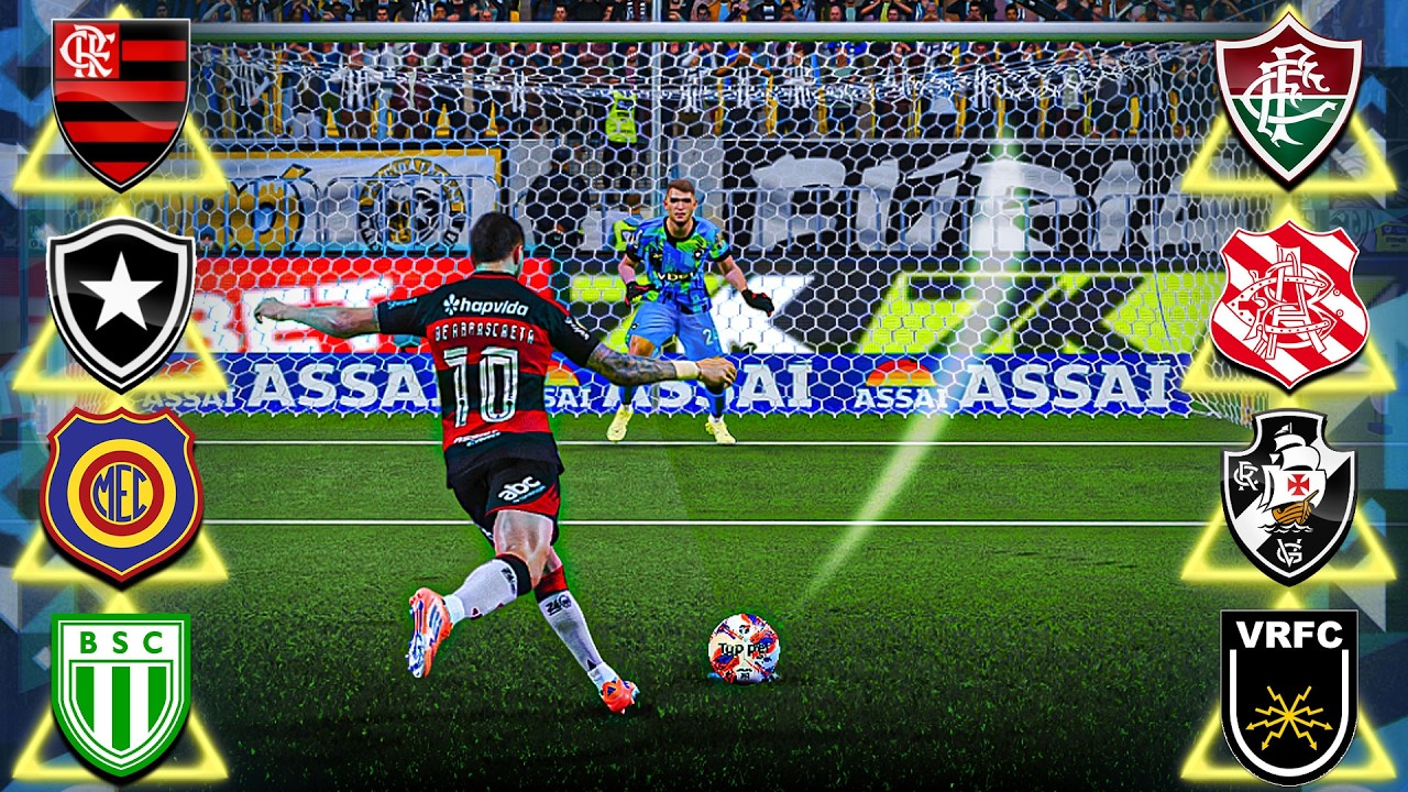 QUARTAS DE FINAIS DO CARIOCÃO 2026 DE PÊNALTIS!! EFootball 2026