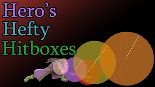 Explaining Hero's hefty hitboxes (Smash Ultimate)