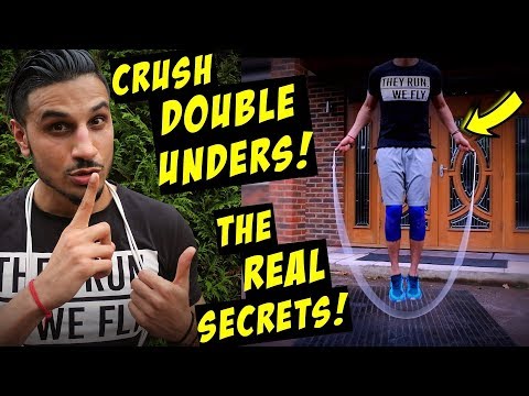 HOW TO CRUSH DOUBLE-UNDERS (INSTANTLY!!) | BEGINNER JUMP ROPE TUTORIAL