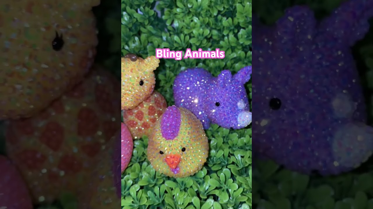 Cute Bling Animals. 