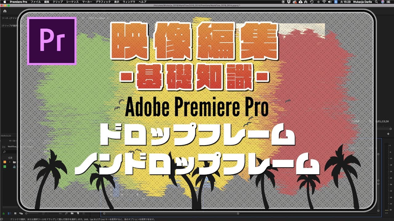 29 97fpsとは ドロップフレームとノンドロップフレーム 映像編集 基礎知識 Youtube