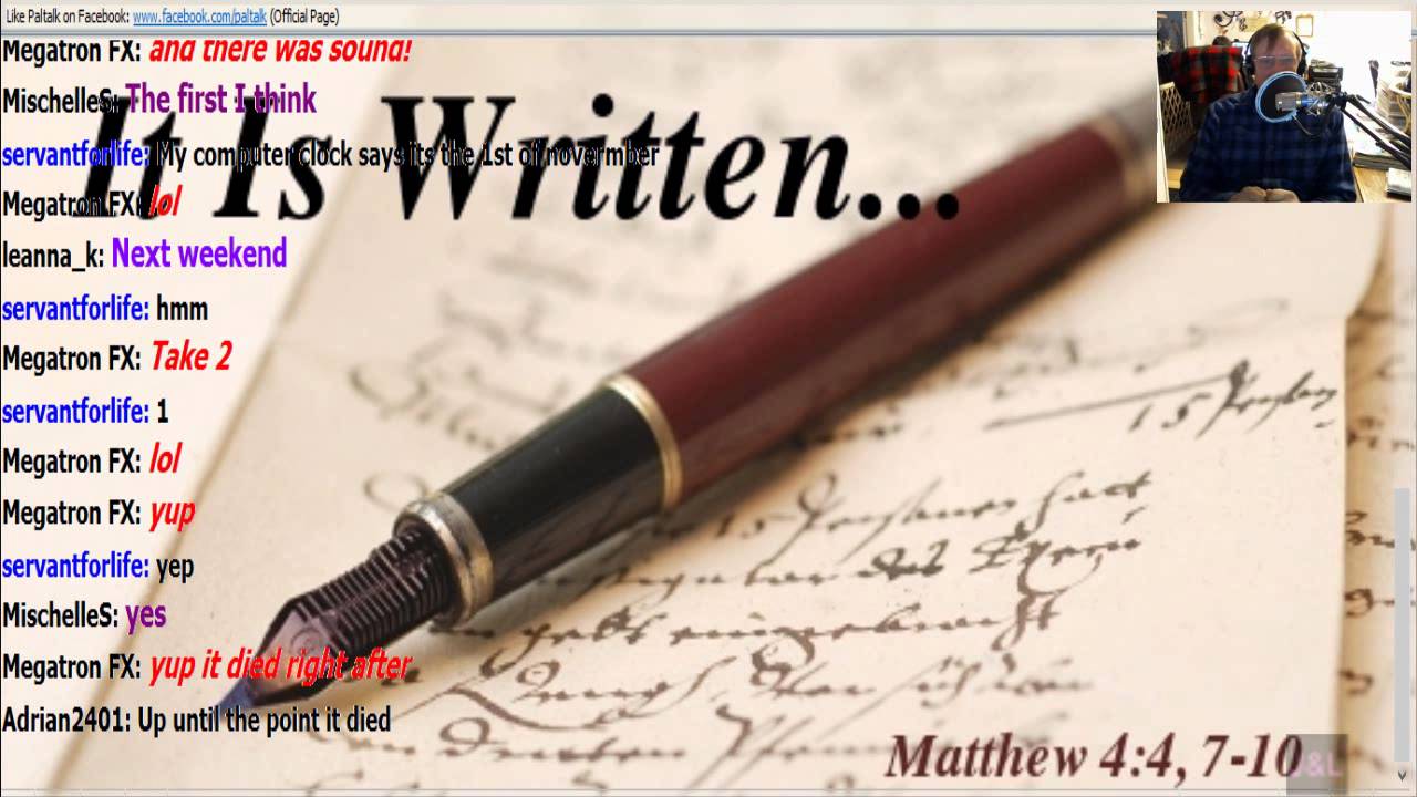 Jesus said for it is written part 2 youtube