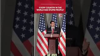 Marco Rubios Blunt Response To Racist Remarks Against Indians In Us Goes Viral shorts racism